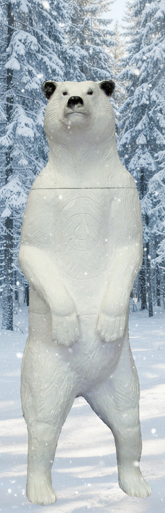 SRT 3D TARGET POLAR BEAR STANDING - GROUP 1 - L55cm H180cm