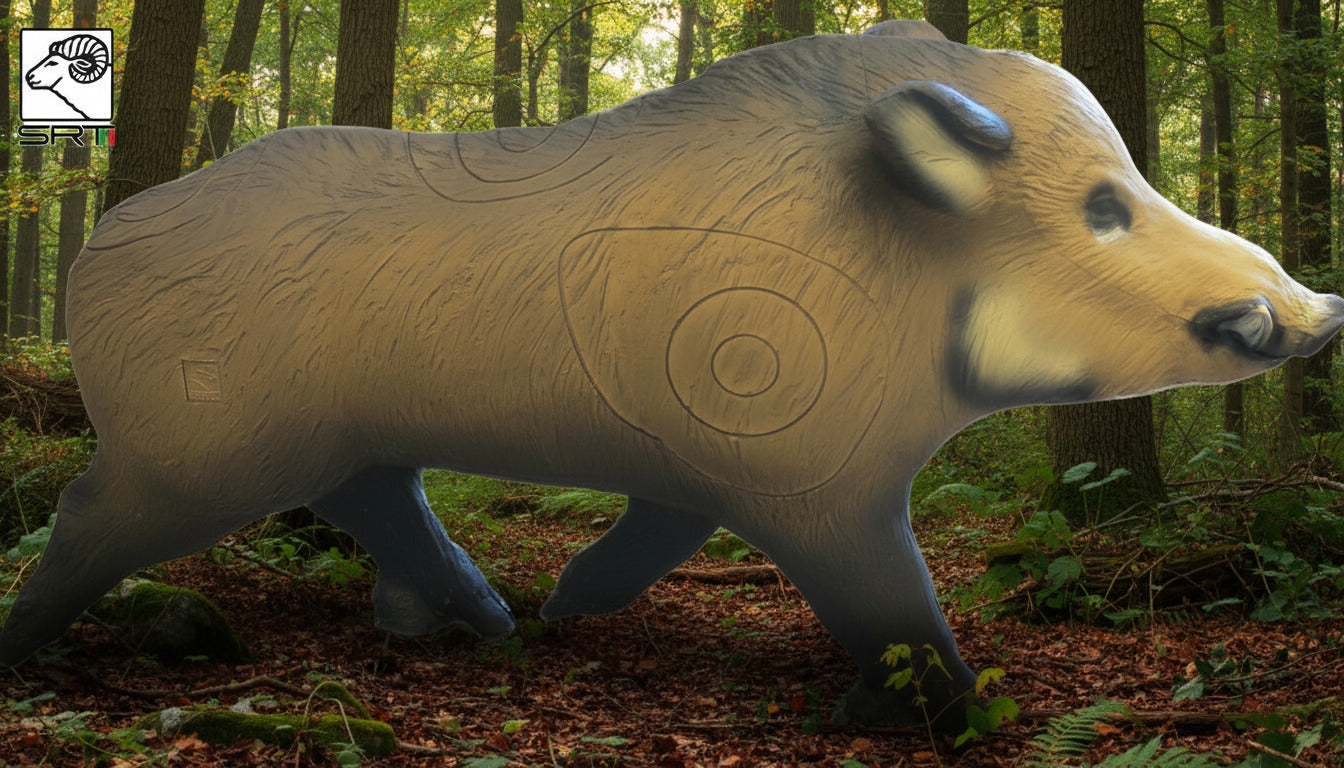 SRT 3D TARGET WILD BOAR RUNNING - GROUP 2 - L133cm H67cm