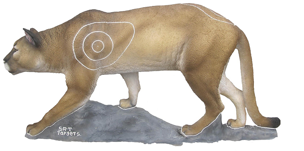 SRT 3D TARGET PUMA MOUNTAIN LION - GROUP 1 - L142cm H70cm