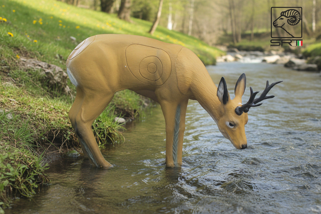 SRT 3D TARGET ROEBUCK GRAZING - GROUP 2 - L96cm H72cm