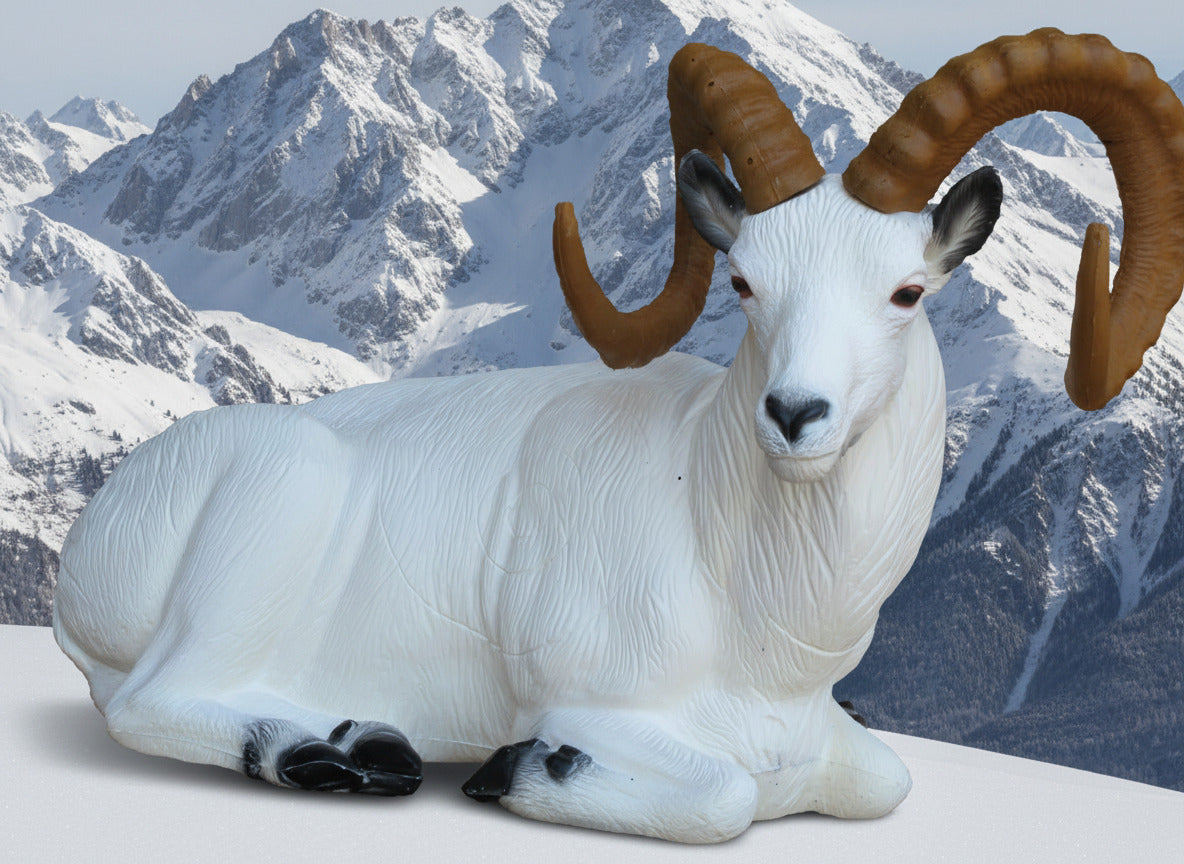 SRT TARGETS 3-D DALL SHEEP BEDDED - GROUP 1 - L96cm H43cm