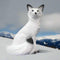 3D TARGET FOX WHITE - GROUP 4 - L55cm H60cm