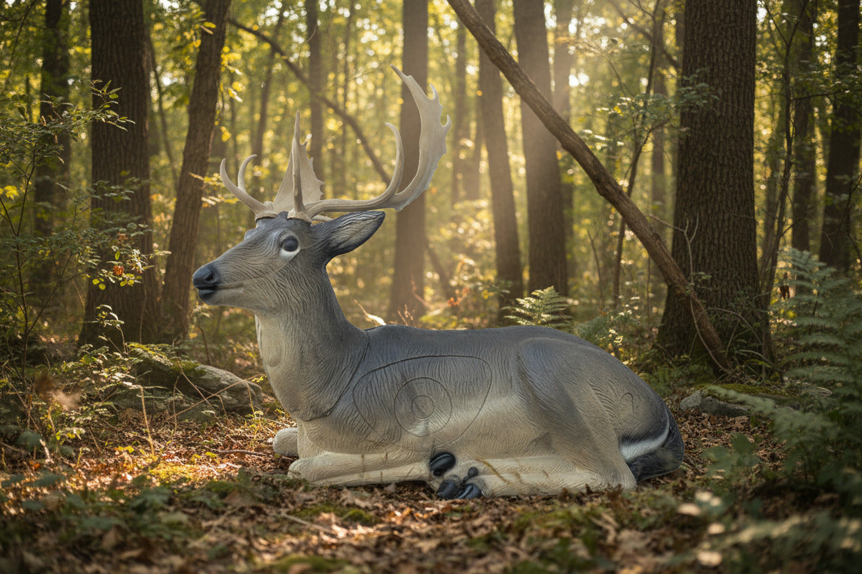 SRT BEDDED DEER MELAS - GROUP 2 - L110cm H62cm 3D TARGET