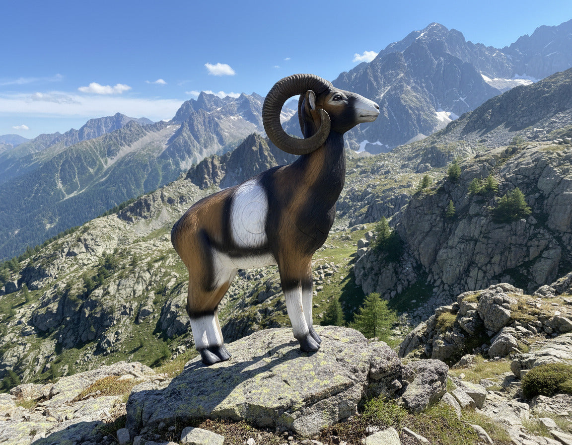 SRT TARGETS 3-D MUFLON STANDING - GROUP 1 - L90cm H86cm