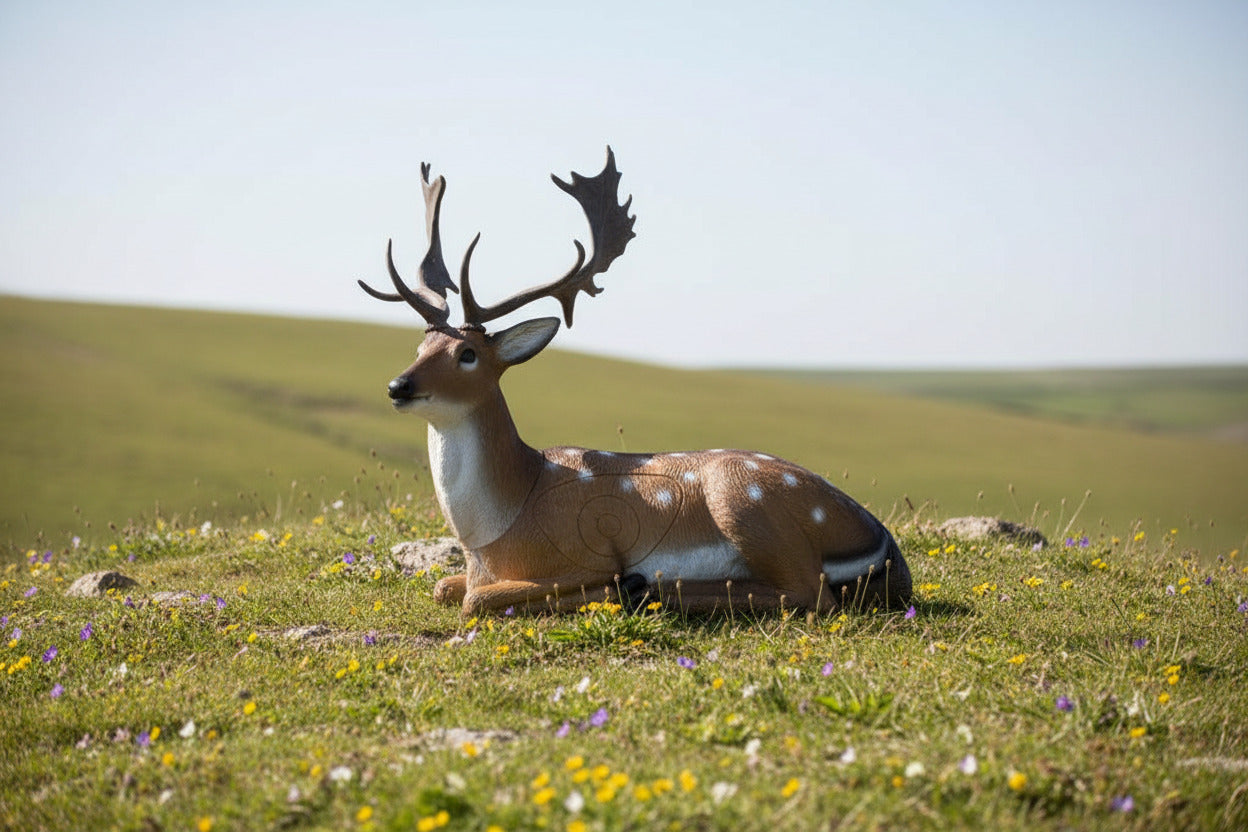 SRT TARGETS 3-D FALLOW DEER BEDDED - GROUP 2 - L110cm H62cm