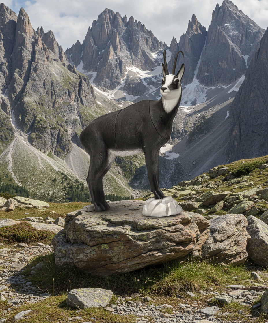 SRT TARGETS 3-D CHAMOIS WINTER COLOR - GROUP 2 - L90cm H86cm