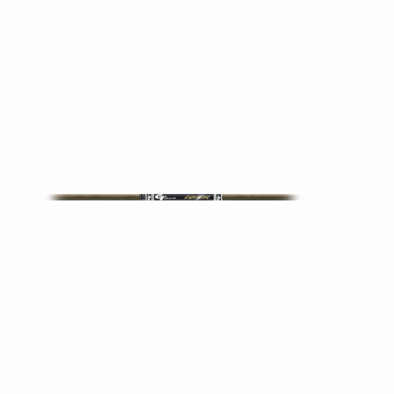 Gold Tip Shaft Carbon Lightning Youth 28"