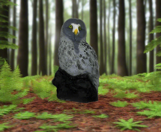 3D TARGET BARN OWL / BARBAGIANNI - DIM:48x30x23CM  GROUP 4