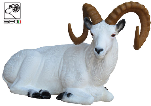 SRT TARGETS 3-D DALL SHEEP BEDDED - GROUP 1 - L96cm H43cm