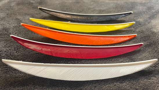 Feather RW Banana Cut 5 inch solid