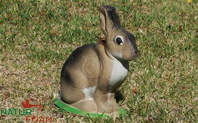 NATUR FOAM 3D TARGET RABBIT - SITTING 1