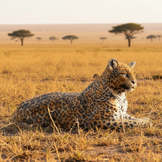 NATUR FOAM 3D TARGET LEOPARD - RESTING