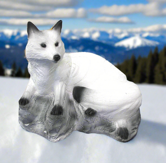 SRT TARGETS 3-D FOX BEDDED WHITE - GROUP 3 - L67cm H50cm
