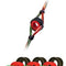 TRUGLO PEEPSIGHT VERSA PEEP KIT 1/8" 5/32" 3/16" BK / BK RD GN
