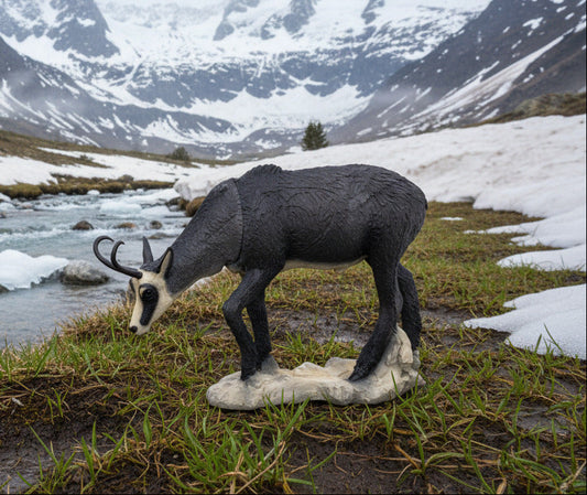 SRT TARGETS 3-D CHAMOIS WINTER COLOR GRAZING - GROUP 2 - L93cm H80