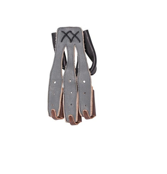 SHOOTING GLOVES GRACE WITH BROWN LEATHER FINGERTIPS